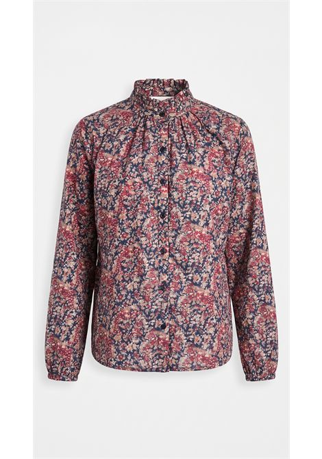 Des Petits Hauts Women's Rainbow Taya Liberty Floral Print Cotton Blouse Des Petits Hauts |  | 1H260442IM331